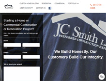 Tablet Screenshot of jcsmithllc.com